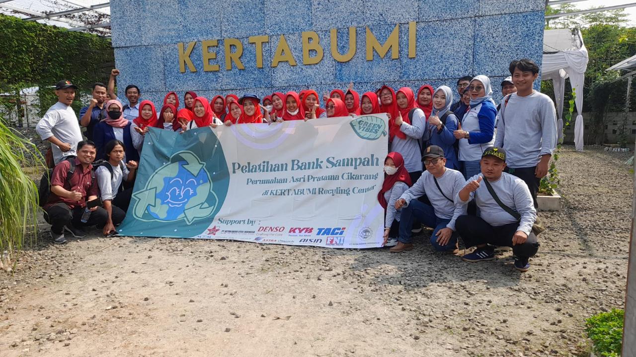 Edukasi Bank Sampah Kepada Kampung Berseri Astra Asri Pratama